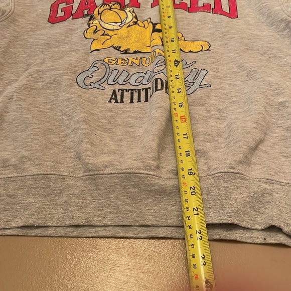 Garfield Sweatshirt Small Grey - Picture 5 of 6